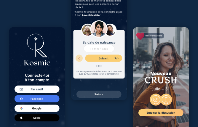 Application Mobile Kosmic